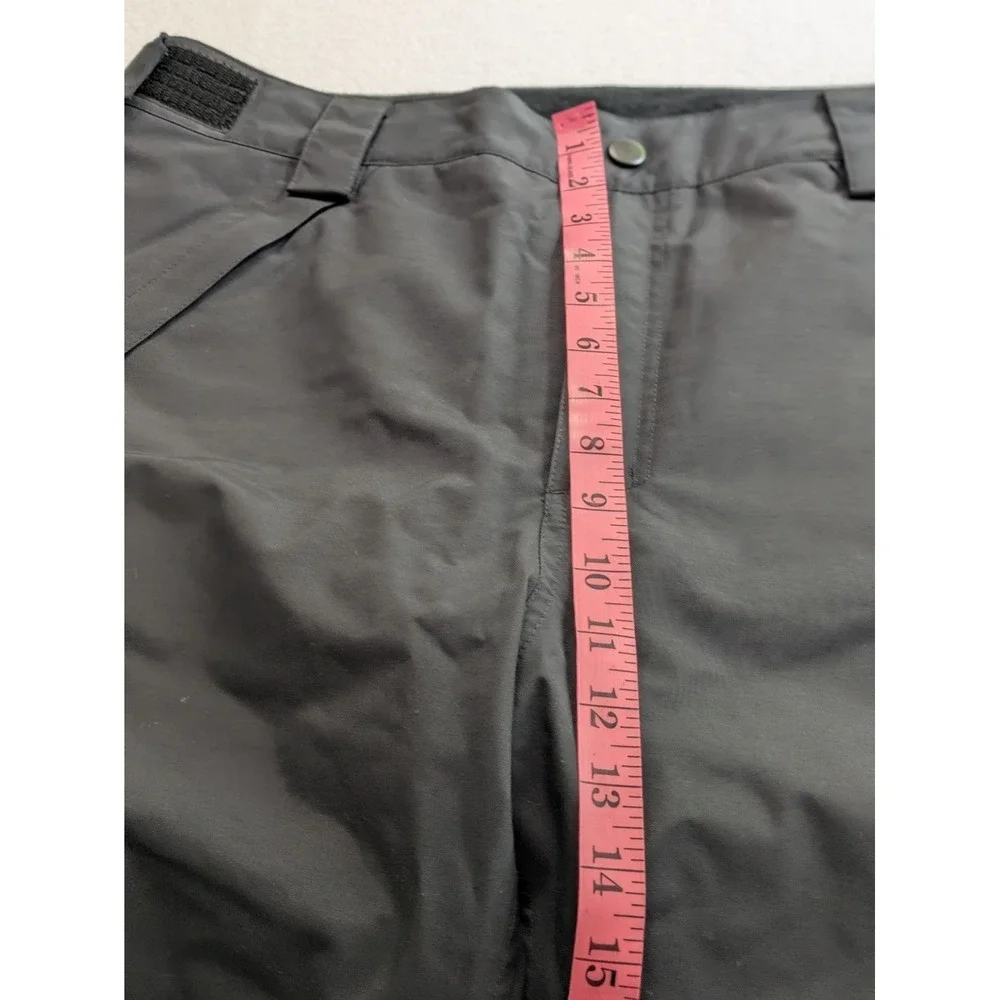 The North Face Men Large Black HyVent Ski Snowboard Pants Insulated Waterproof